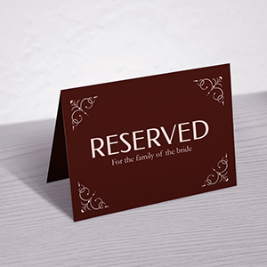 Tent Card